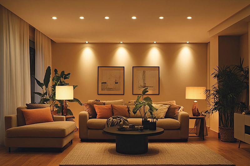layered-lighting-living-room Layered Lighting Living Room